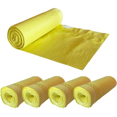 WELLHOME 30L Yellow Trash Bags - High Bin Special WELLHOME 30L Yellow Trash Bags - High Bin Special