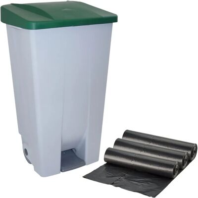 WELLHOME Contenedor Selectivo 120 Litros - Cubo de basura WELLHOME Contenedor Selectivo 120 Litros - Cubo de basura