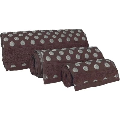 Asciugamani da bagno in cotone WELLHOME - Set da 3 - Assorbenti e Resistenti Asciugamani da bagno in cotone WELLHOME - Set da 3 - Assorbenti e Resistenti