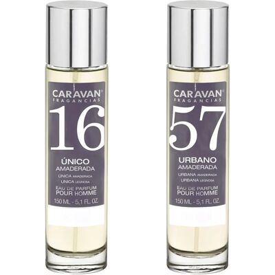 Ensemble de Parfums Caravan No57, No16 - Élégant & Duréable - Publicité Ensemble de Parfums Caravan No57, No16 - Élégant & Duréable - Publicité