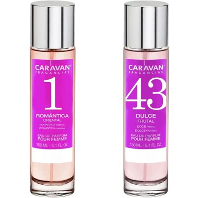 Set di Profumi Caravan - No43, No1 - Donna Set di Profumi Caravan - No43, No1 - Donna