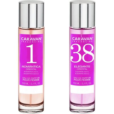 Set di Profumi Caravan No38 e No1 - Elegante e Duraturo Set di Profumi Caravan No38 e No1 - Elegante e Duraturo