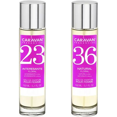 Set di Profumi Caravan - No36 & No23 - Femminile e Duraturo Set di Profumi Caravan - No36 & No23 - Femminile e Duraturo