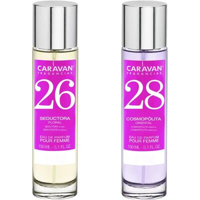 Set di Profumi Caravan - No28 & No26 - Elegante e Duraturo Set di Profumi Caravan - No28 & No26 - Elegante e Duraturo