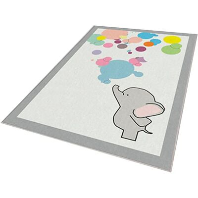 Wellhome - Tapis en polyester multicolore Bubbles 100 x 150cm Wellhome - Tapis en polyester multicolore Bubbles 100 x 150cm