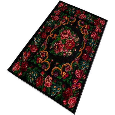 Alfombra de poliéster multicolor WELLHOME - 100x150cm Alfombra de poliéster multicolor WELLHOME - 100x150cm