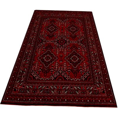 Tapis en Polyester Wellhome 100x150cm - Rouge Tapis en Polyester Wellhome 100x150cm - Rouge