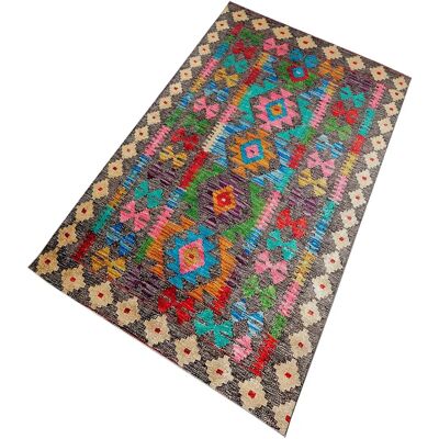 Wellhome Diamondrim Polyester Rug - Multicolor - 100x150cm Wellhome Diamondrim Polyester Rug - Multicolor - 100x150cm