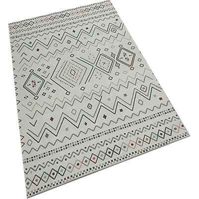 Wellhome Model - Multicolor Polyester Rug - 120x180cm Wellhome Model - Multicolor Polyester Rug - 120x180cm