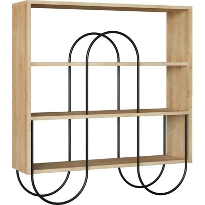 Wellhome - Oak Console - Melamina - Gambe in metallo - Console Wellhome - Oak Console - Melamina - Gambe in metallo - Console