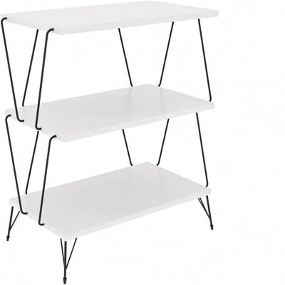 Wellhome Witte Bijzettafel - Bijzettafel Wellhome Witte Bijzettafel - Bijzettafel