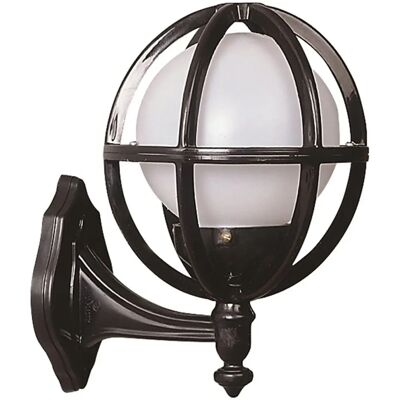 Wellhome Lampada da parete esterna E27 - ABS, 24x20x33cm, IP65 Wellhome Lampada da parete esterna E27 - ABS, 24x20x33cm, IP65