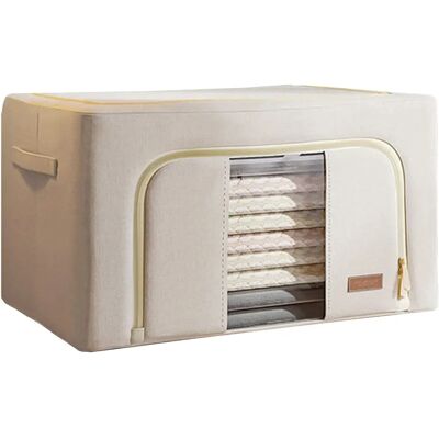 Joybos Storage Box 66L with Transparent Window Joybos Storage Box 66L with Transparent Window