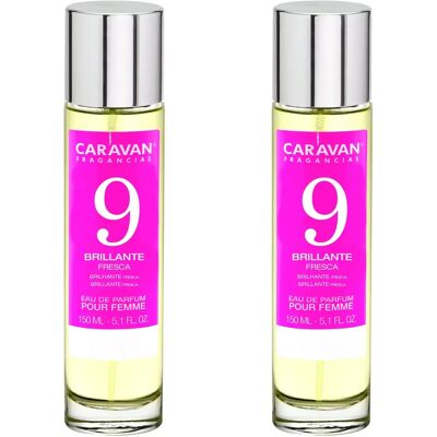 Caravan No9 150ml Parfum pour Femme - Floral & Fruité - Coffret - Publicité Caravan No9 150ml Parfum pour Femme - Floral & Fruité - Coffret - Publicité