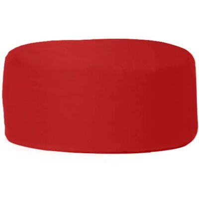 Pouf de Jardin en Polystyrène Recyclé Wellhome - 55x55x30 - Rouge Pouf de Jardin en Polystyrène Recyclé Wellhome - 55x55x30 - Rouge