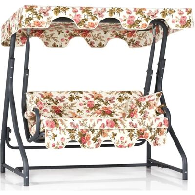 Modello Wellhome - Altalena da Giardino Multicolore - 2 Posti Modello Wellhome - Altalena da Giardino Multicolore - 2 Posti
