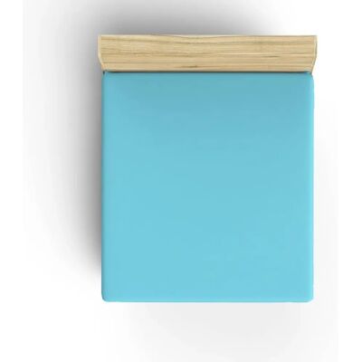 Wellhome Turquesa 90x200 Sábana bajera ajustable - Ropa de cama Wellhome Turquesa 90x200 Sábana bajera ajustable - Ropa de cama