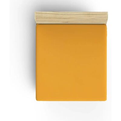Wellhome - Adjustable Cotton Sheet 140x190 Mustard - Bedding Sheet Wellhome - Adjustable Cotton Sheet 140x190 Mustard - Bedding Sheet