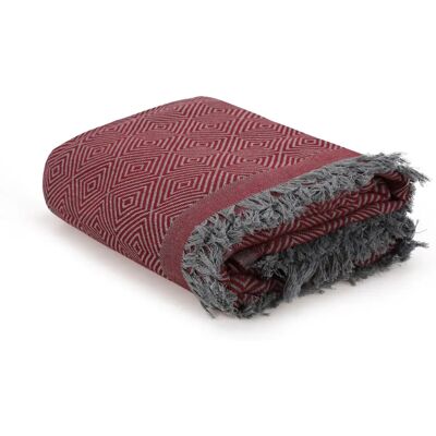 Copridivano Wellhome 175x230 Cotone - Rosso Copridivano Wellhome 175x230 Cotone - Rosso