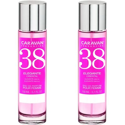 Ensemble de Parfums Caravan No38 - Parfum Floral Élégant pour Femmes - Publicité Ensemble de Parfums Caravan No38 - Parfum Floral Élégant pour Femmes - Publicité