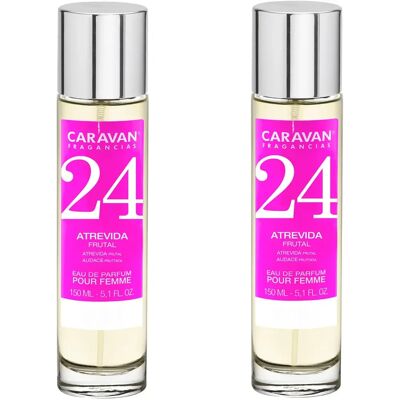 Ensemble de Parfums Caravan No24 - Floral-fruité, 150ml - Publicité Ensemble de Parfums Caravan No24 - Floral-fruité, 150ml - Publicité