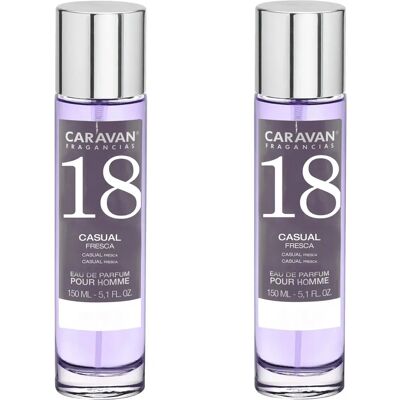 Ensemble de Parfums Caravan No18 - Chypre Frais 150ml - Publicité Ensemble de Parfums Caravan No18 - Chypre Frais 150ml - Publicité