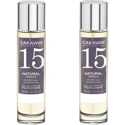 Set di 2 Profumi Uomo No15 150ml - CARAVAN Set di 2 Profumi Uomo No15 150ml - CARAVAN