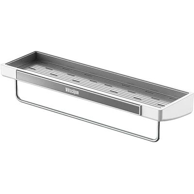 Étagère de salle de bain Joybos avec barre pour serviettes - Élégante et fonctionnelle Étagère de salle de bain Joybos avec barre pour serviettes - Élégante et fonctionnelle