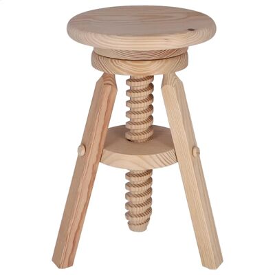 Wellhome Well home Möbel & Dekoration Drehbarer runder Hocker - Natur Wellhome Well home Möbel & Dekoration Drehbarer runder Hocker - Natur