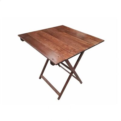 Wellhome Mesita Plegable de Nogal - Mesita de Noche Wellhome Mesita Plegable de Nogal - Mesita de Noche