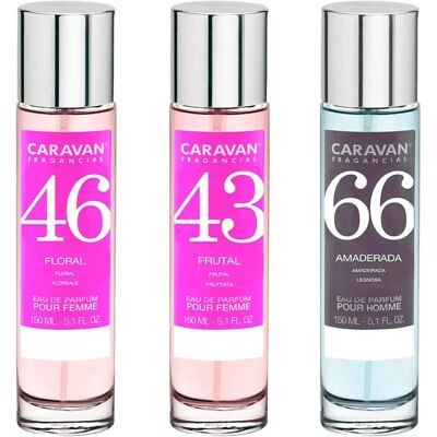 Set di Profumi Caravan No43 No46 No66 - 150ml Set di Profumi Caravan No43 No46 No66 - 150ml