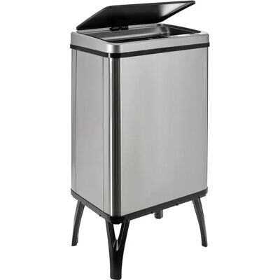 Poubelle Intelligente Wellhome 40L - Capteur Infrarouge, Manuel, Design Moderne Poubelle Intelligente Wellhome 40L - Capteur Infrarouge, Manuel, Design Moderne
