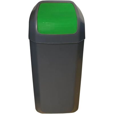 WELLHOME Secchio - Carta 15L Verde con Coperchio WELLHOME Secchio - Carta 15L Verde con Coperchio