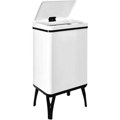 Wellhome - 40L Sensor Bins - Blanc - 2 pièces - Poubelles - Publicité Wellhome - 40L Sensor Bins - Blanc - 2 pièces - Poubelles - Publicité