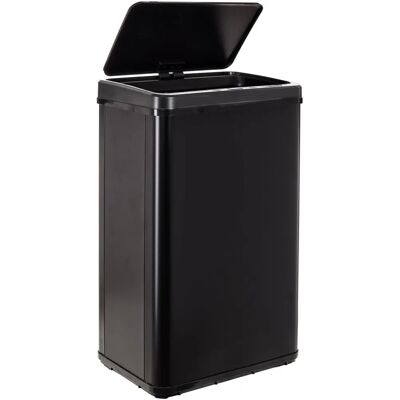 Wellhome 50L Automatic Infrared Sensor Trash Bin - Square Stainless Steel Wellhome 50L Automatic Infrared Sensor Trash Bin - Square Stainless Steel