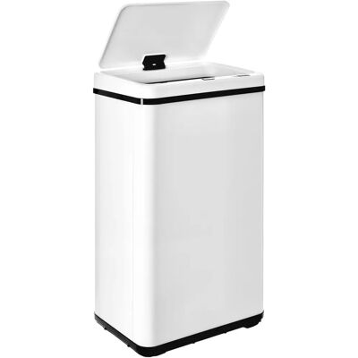 Poubelle Intelligente WELLHOME 50L - Capteur Automatique, Ouverture Manuelle Poubelle Intelligente WELLHOME 50L - Capteur Automatique, Ouverture Manuelle