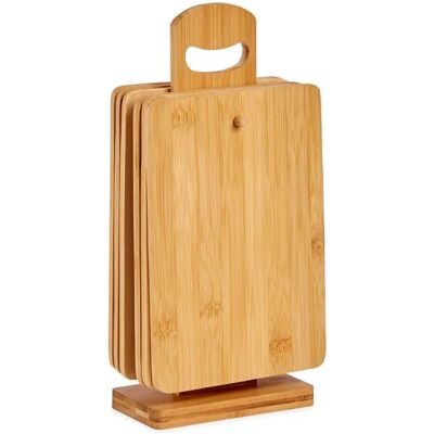 San Ignacio Modelo 22x14 cm Tablas de Bambú - Set de 6 San Ignacio Modelo 22x14 cm Tablas de Bambú - Set de 6