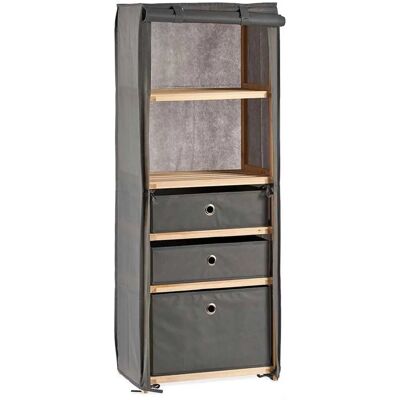 San Ignacio Modèle 113x42x28 Étagère en Tissu Grise - Étagère San Ignacio Modèle 113x42x28 Étagère en Tissu Grise - Étagère