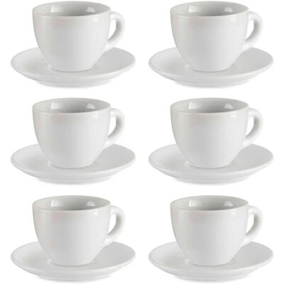San Ignacio Ensemble de 6 Tasses à Café en Porcelaine - Élégant & Résistant San Ignacio Ensemble de 6 Tasses à Café en Porcelaine - Élégant & Résistant