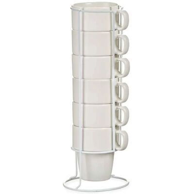 San Ignacio Juego de 6 Tazas de Porcelana Apilables - Tazas San Ignacio Juego de 6 Tazas de Porcelana Apilables - Tazas