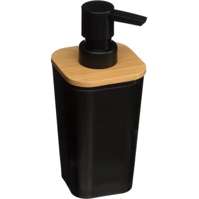 WELL HOME - Dispenser - Zwart - 200ml - Modern ontwerp - Zeepdispenser WELL HOME - Dispenser - Zwart - 200ml - Modern ontwerp - Zeepdispenser