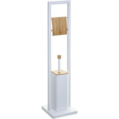 Support-Papier WC Natureo Wellhome avec brosse - Accessoire salle de bain Support-Papier WC Natureo Wellhome avec brosse - Accessoire salle de bain