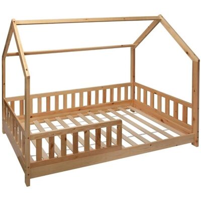 Cama infantil Bosco Wellhome - diseño en forma de cabaña - Muebles para niños Cama infantil Bosco Wellhome - diseño en forma de cabaña - Muebles para niños