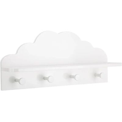 Wellhome - Kinder-Wolkenhaken - Weißes Wolken-Design Wellhome - Kinder-Wolkenhaken - Weißes Wolken-Design