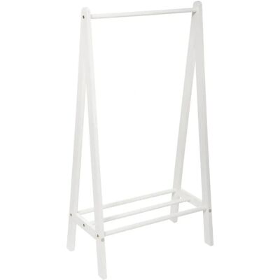 Wellhome Childrens White Wooden Coat Rack Wellhome Childrens White Wooden Coat Rack