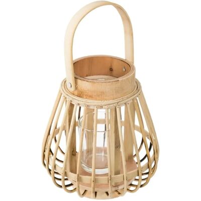 Lanterne en rotin Rania de Wellhome - Lanterne Lanterne en rotin Rania de Wellhome - Lanterne