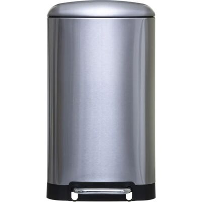 Wellhome - Lixeira Metálica com Pedal 30L - Contêiner de Resíduos Wellhome - Lixeira Metálica com Pedal 30L - Contêiner de Resíduos