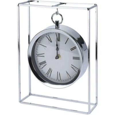 Orologio da Parete in Metallo WELLHOME - Design Moderno Argento Orologio da Parete in Metallo WELLHOME - Design Moderno Argento