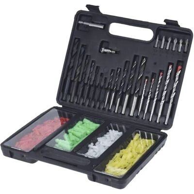Set di trapani e tasselli Well Home - 300 pezzi Set di trapani e tasselli Well Home - 300 pezzi
