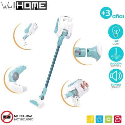 WELLHOME - HW-VAC - con luci - Aspirapolvere giocattolo WELLHOME - HW-VAC - con luci - Aspirapolvere giocattolo
